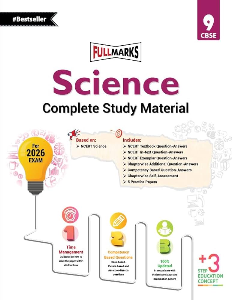 Full Marks Science Complete Study Material for Class 9